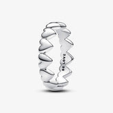 Pandora Reihe von Herzen Ring - 193427C00